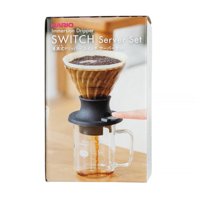 Hario Immersion Switch Coffee Dripper Server Set + Server + Filters - Bean Bros.