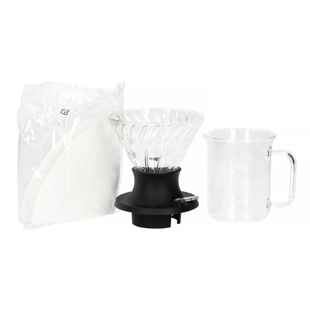 Hario Immersion Switch Coffee Dripper Server Set + Server + Filters - Bean Bros.