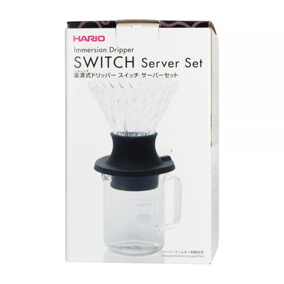 Hario Immersion Switch Coffee Dripper Server Set + Server + Filters - Bean Bros.