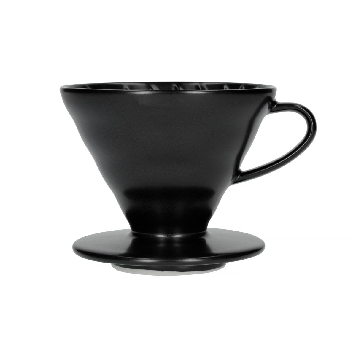 Hario V60-02 Ceramic Coffee Dripper - Matt Black - Bean Bros.