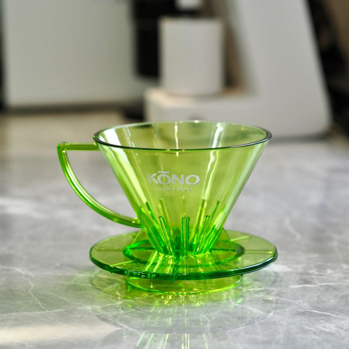 Kono - Filter Coffee Dripper - Bright Green - Bean Bros.