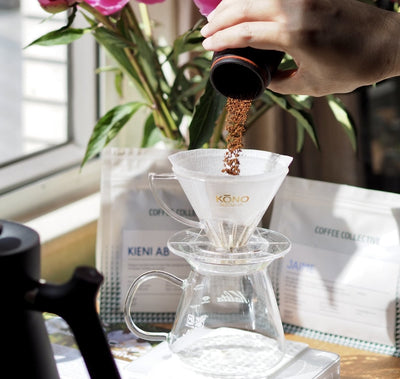Kono - Filter Coffee Dripper - Clear - Bean Bros.