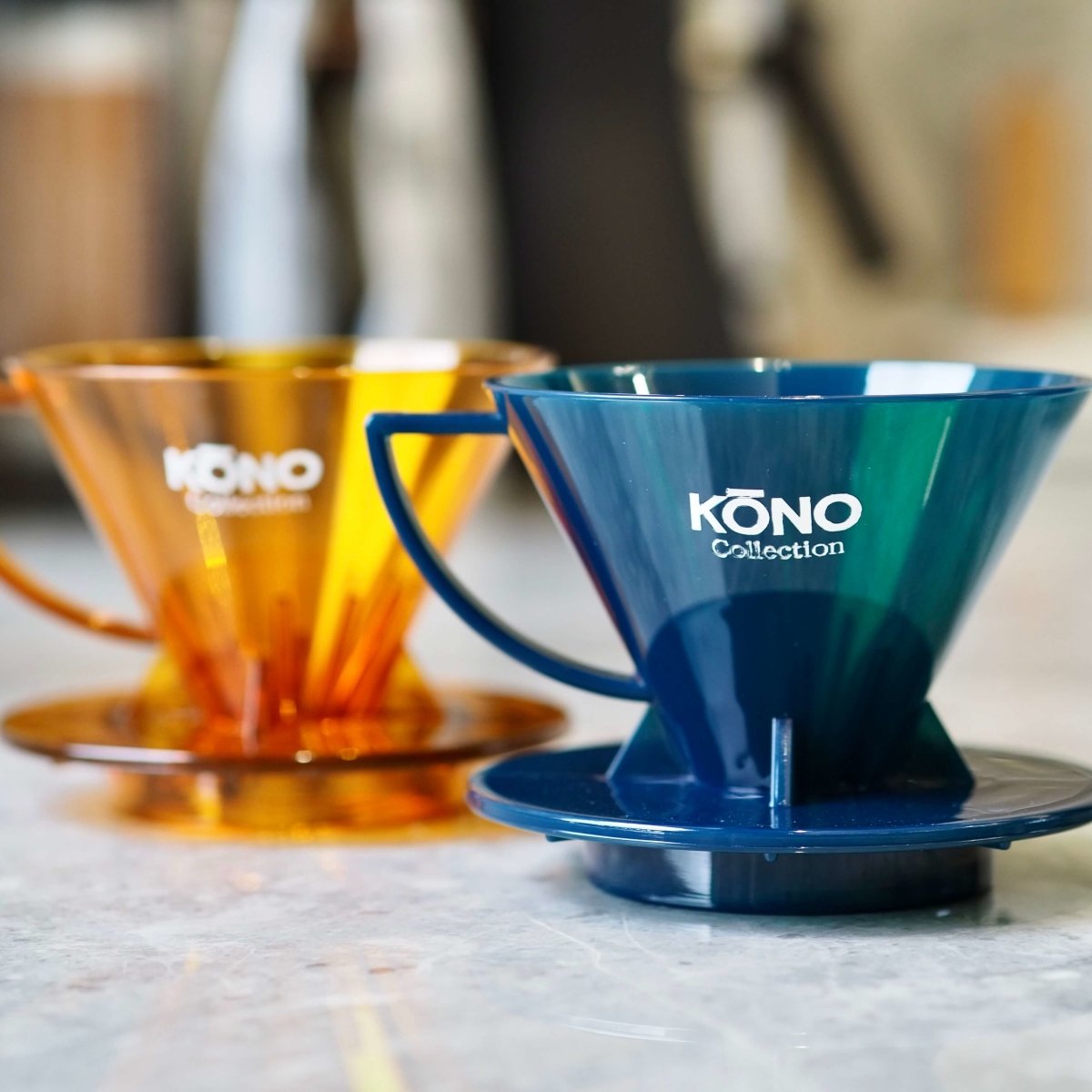 Kono - Filter Coffee Dripper - Clear Green - Bean Bros.