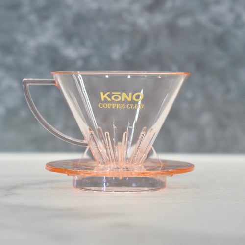 Kono - Filter Coffee Dripper - Crystal Pink