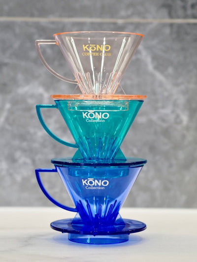 Kono - Filter Coffee Dripper - Ice Blue - Bean Bros.