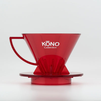 Kono - Filter Coffee Dripper - Red - Bean Bros.