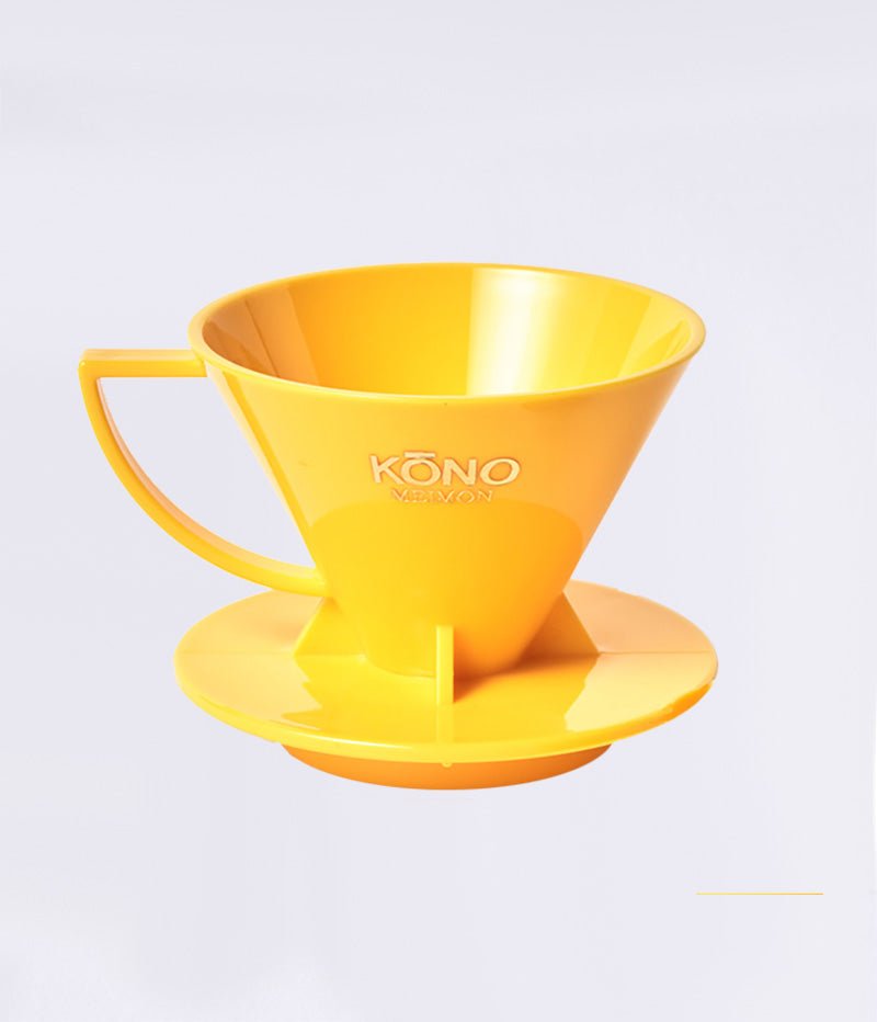 Kono Meimon - Filter Coffee Dripper - Yellow - Bean Bros.