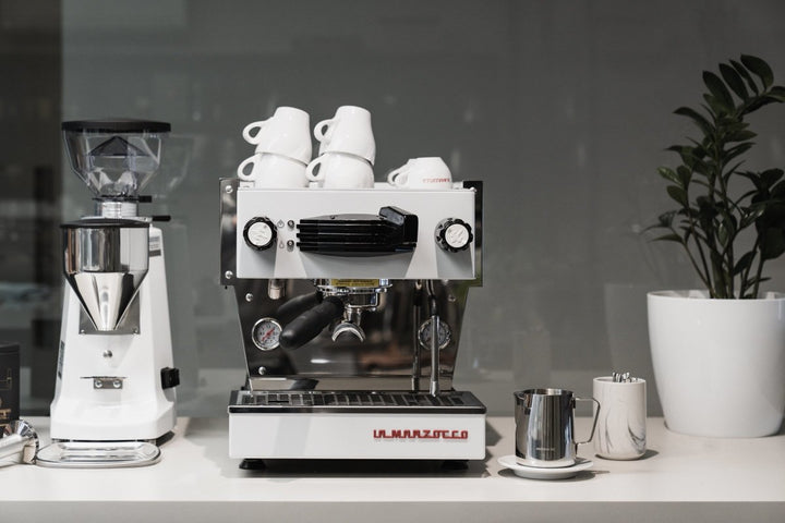 La Marzocco - Linea Mini - Espresso Coffee Maker - White - Bean Bros.