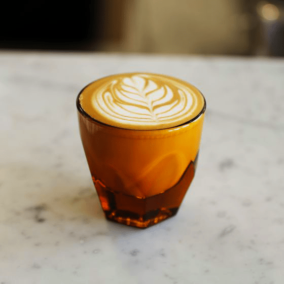 NotNeutral glass cappuccino cup