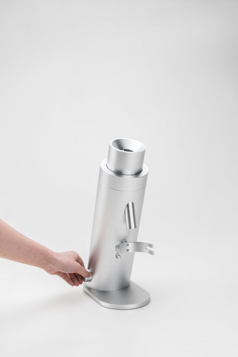 Option-O - LAGOM P64 - Silver - Coffee Grinder - Bean Bros.