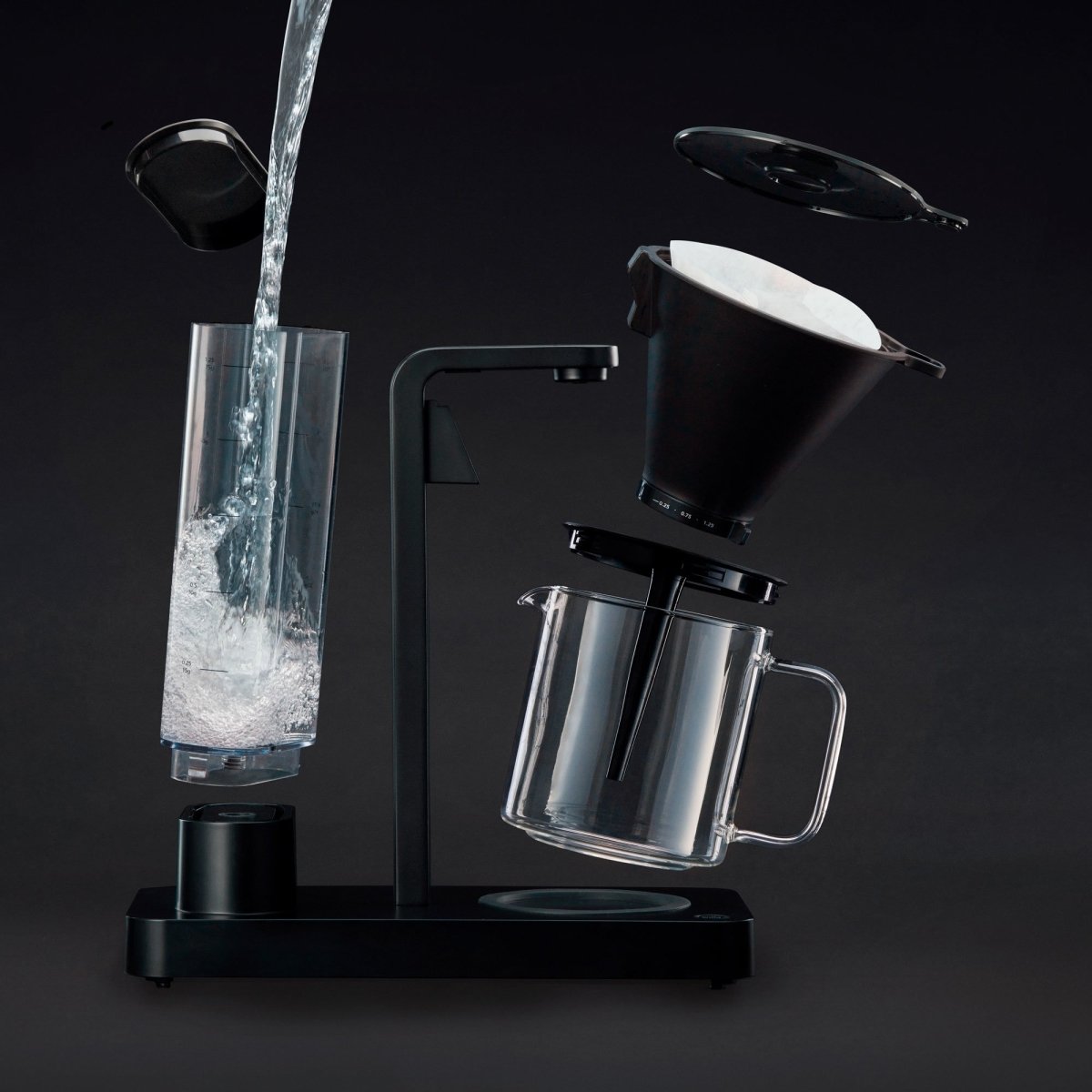 Wilfa Svart Performance Coffee Machine - WSPL-3B, Black - Bean Bros.
