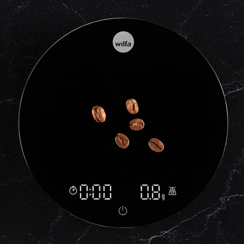 Wilfa Uni Black Precision Scale for Coffee Brewing - KS1B-T2